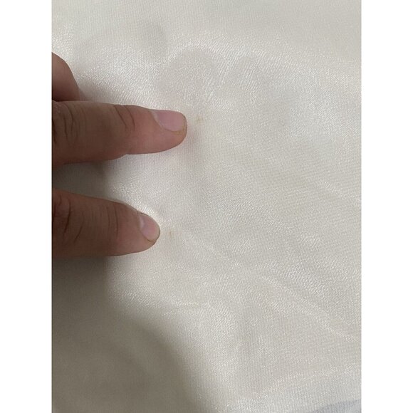 Laundry By Shelli Segal Women’s Shirt Sleeve Blouse Cream Sleeveless Size 0 - Picture 10 of 11